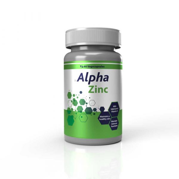 Alpha Zinc Vegecapsules